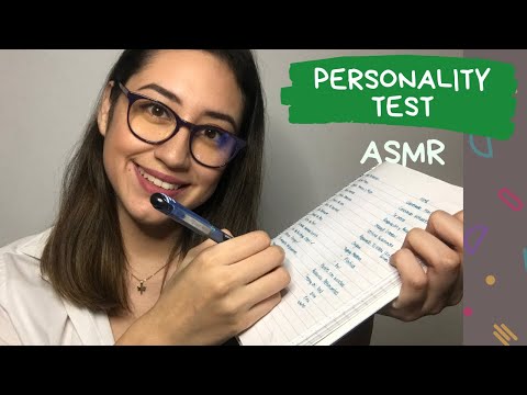 ASMR  Español | Personality Test Roleplay | Argely Asmr