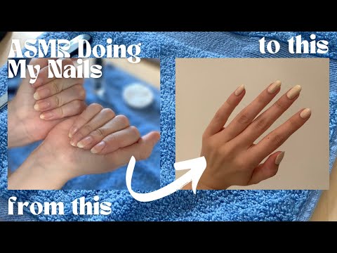 ASMR Doing My Nails | Whispered and Relaxing 💅
