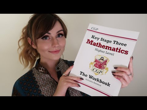 [ASMR] Maths Teacher Teaches You Algebra - Writing Sounds, Close Up