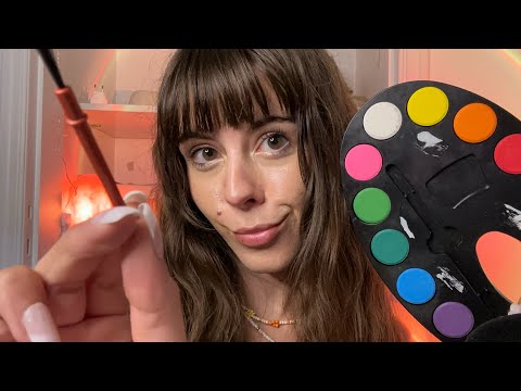ASMR The Girl In The Back Of (Art) Class Has A Crush On You ✨💗