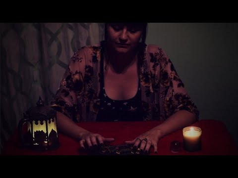 ASMR Psychic Role Play with Palm Reading, Crickets, Slow Hand Movements | Keen