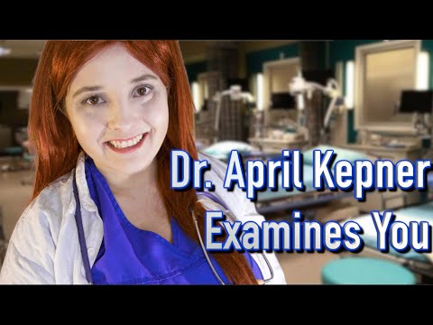 Dr. April Kepner Examines You 🏥 ASMR [Role Play Month]  Grey’s Anatomy