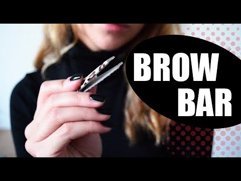 ASMR Brow Bar | Eyebrows Plucking | Personal Attention | Roleplay