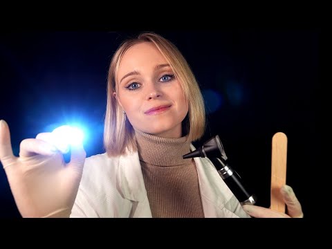 ASMR | Performing a CLASSIC ENT exam on YOU