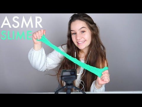 [ASMR] Crunchy Foam Slime 💚 | ASMR Marlife