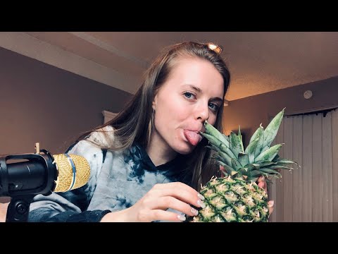ASMR! Pineapple Scratching and Tapping! 🍍🍍