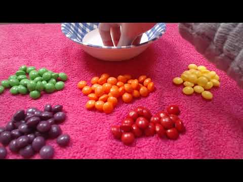 ASMR Sorting And Organising Sweets Intoxicating Sounds Sleep Help Relaxation