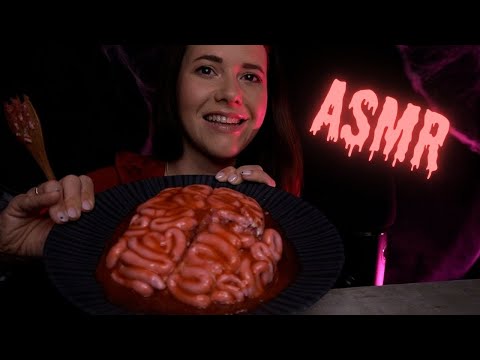 ASMR Ich esse dein 🧠 Gehirn 🧠 *EATING SOUNDS* + Schockierende Fakten ( mehr oder weniger....)