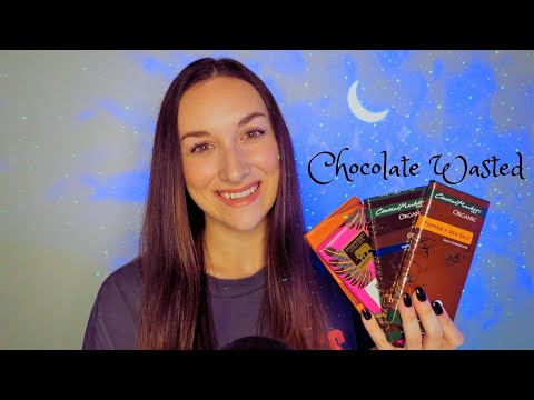 ASMR Trying Different Chocolate Bars 🍫 | crinkles | tapping