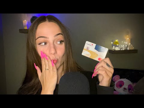 ASMR With My New Credit Card!! 💵🤑💵
