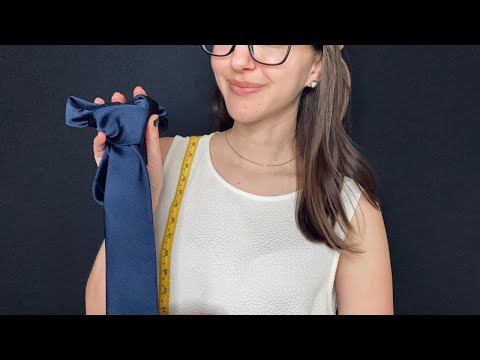 ASMR Suit Fitting l Measuring You, Typing, Soft Spoken, Personal Attention