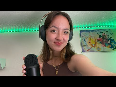 CHAOTIC ASMR | fast and aggressive triggers, camera tapping, mouth sounds, and rambling 🤍🤍🤍