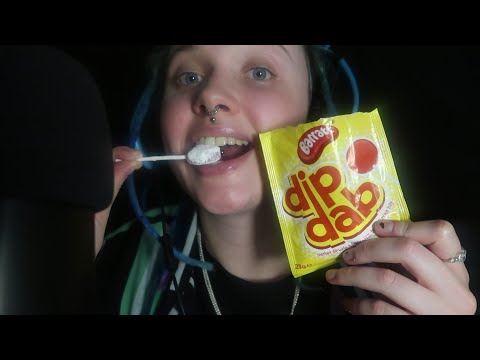 ASMR | DIP DAB Lollipop Sherbet Candy