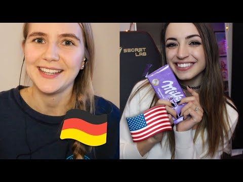 [ASMR] Gibi & Fast ASMR: German 🇩🇪 vs American 🇺🇸 Candy