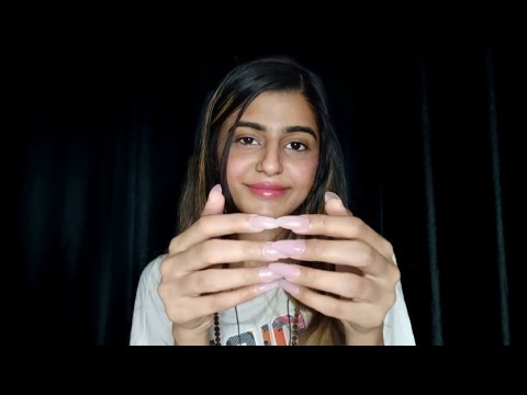 INDIAN ASMR | Long Nail On Nail Tapping 💅🏼 Hindi Whisper Rambling | Hindi ASMR | Long Nails ASMR
