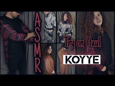 ASMR ita • Try on Haul  *KOYYE* (abbigliamento unisex)♂️♀️