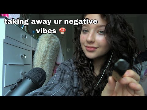 ASMR// cleansing your negative energy!! 🧿🧚🏼‍♂️✨