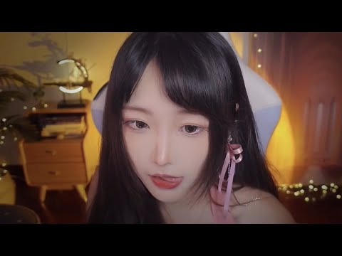 ASMR Visual triggers with Mouth Sounds 💓