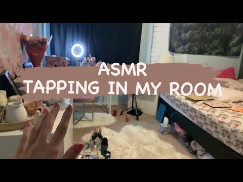 ASMR Tapping In My Messy Room!