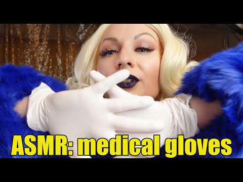 ASMR: medical gloves