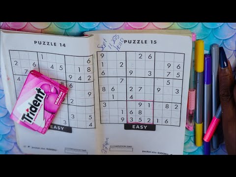Sudoku 15 Easy ASMR Chewing Gum