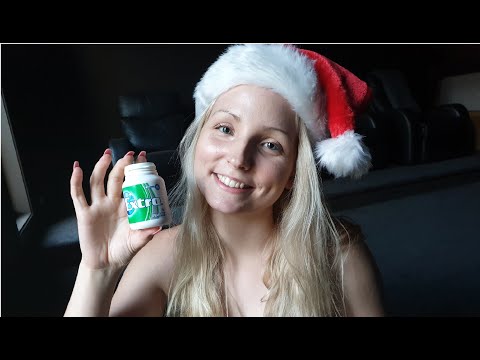 ASMR - Gum Chewing - NO TALKING - Mouth Sounds - Binaural - 3D Microphone