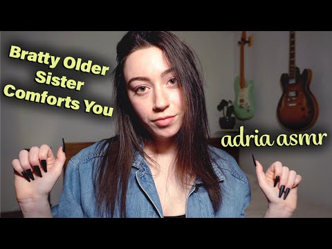 ASMR | Soft Speaking, Fast Paced, Roleplay | Bratty Older Sister Comforts You