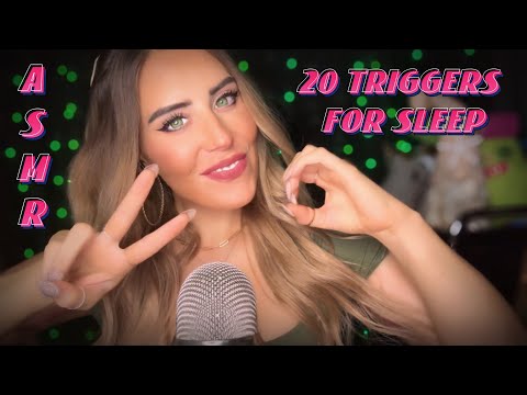 ASMR ✨ 20 Triggers with clicky mouth sounds for TINGLES & RELAXATION 🫠