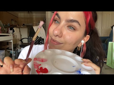 ASMR Face Painting You Roleplay🎨
