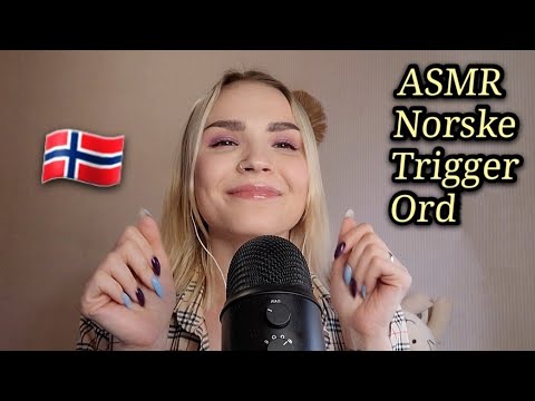 ASMR Norwegian Trigger Words | Norske Triggerord