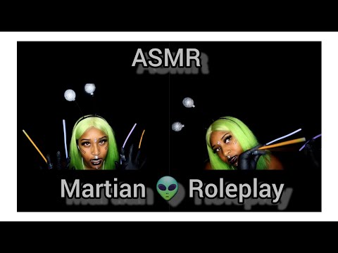[ASMR] Martian Roleplay  👽| With Keyboard & Ear Cupping Sounds 💚