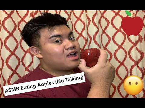 ASMR Eating Apples 🍎 (No Talking)