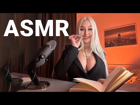 ✨special✨ asmr interview with you!