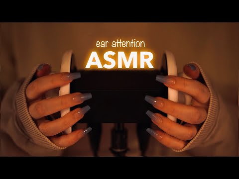 ASMR | gentle & sensitive ear attention - no talking