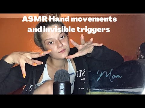 ASMR hand movements and invisible triggers