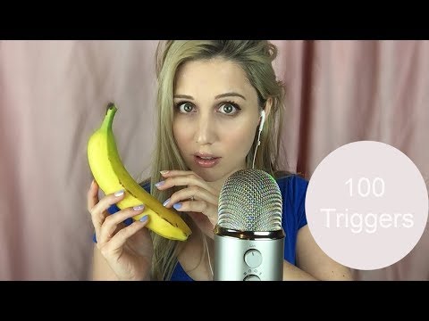 ASMR 100 Triggers in 8 minutes