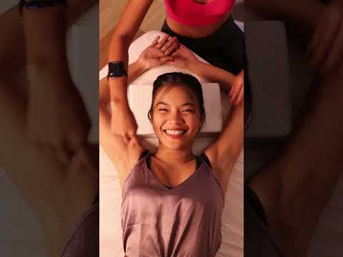 ASMR Underarm Massage Whispers and Tingles with Grace! #shorts