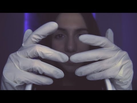 ASMR ! 3 Types of Gloves | Slow Ear Massage with Lotion