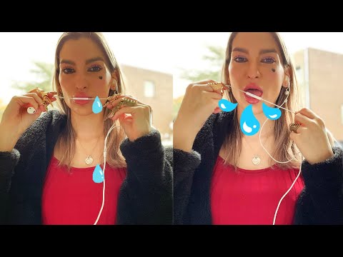 ASMR | SPECIALIZED MIC NIBBLING & FINGER LICKING💟🤟✨