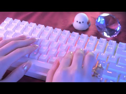 ASMR Extremely Relaxing Triggers for Deep Sleep (Typing, Tapping, Scratching, etc)