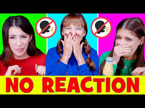 ASMR No Reaction Challenge With Weird Food Combinations