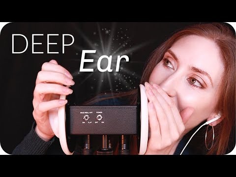 ASMR Deep Ear Whisper 💤 Gentle Ear Massage, Trigger Words & Ramble to Distract Your Thoughts 💙