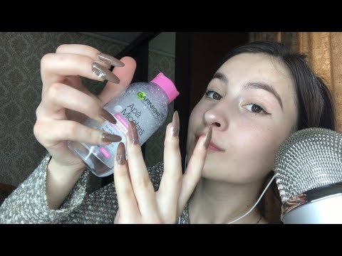 Asmr in one minute fast tapping with long nails