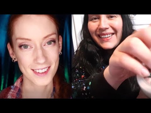 ASMR Collab - Tingly Tap off ✨ with Minx Laura 123 / Whispered
