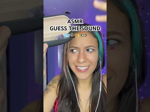 ASMR Guess the sound 🧊🪨👓✨ 3 rounds Level Impossible #asmr #guessthesound #triggerassortment