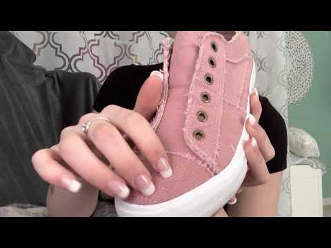 ASMR! Shoe Tapping And Scratching!