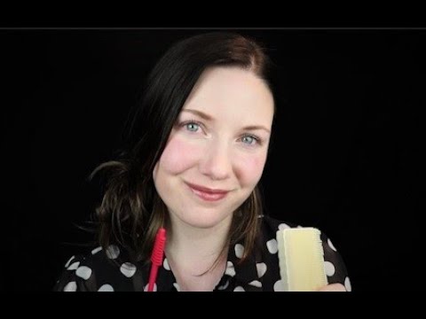 [ASMR] Ear Cleaning and Scalp Massage (Personal Attention, Ear to Ear, Whispering, Gloves, Brushing)