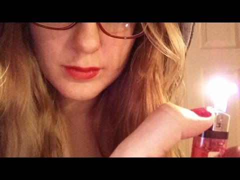 ASMR Torture Role Play - So, you thought I was a nice girl huh? accent, tape, scissors, lights