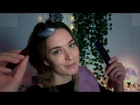 ASMR | Realistic 360° Scalp Check Up And Scalp Treatment For Sleep | Soft Spoken