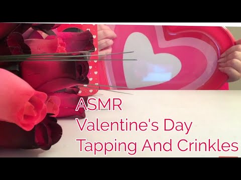 ASMR Valentines Day Tapping And Crinkles